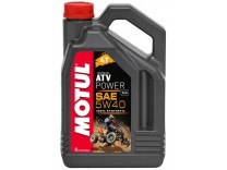 Олива моторна синтетична для квадроциклів MOTUL ATV POWER 5W40 4л