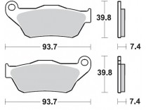 Гальмівні колодки передні Yamaha X-MAX/MAJESTY 125/250