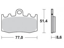 Тормозные колодки Braking для K1200/1300 / R1100/1150/1200 синтетические