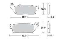 Гальмівні колодки Braking 716CM55