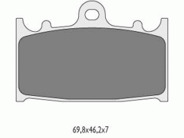 Тормозные колодки FE FDB574P