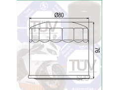 Фільтр масляний Filtrex OIF014 Suzuki.