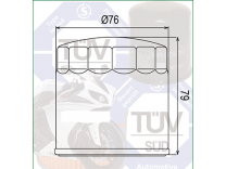 Фільтр масляний Filtrex OIF041 BMW.