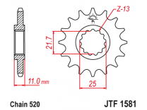 Зірка передня Yamaha FZ6/Fazer/YZF-R6