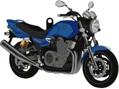 Брелок для ключей мотоцикл Yamaha XJR1300