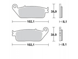 Гальмівні колодки LUCAS MCB677320132