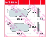 Колодки гальмівні TRW LUCAS MCB848SH