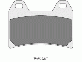 Тормозные колодки синтетические Armstrong HH Road 320234