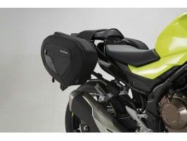 БОКОВЫЕ МОТОСУМКИ BLAZE С КРЕПЛЕНИЯМИ ДЛЯ HONDA CBR300R(15-),500R(16-)/CB500F(-18)