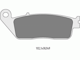 Тормозные колодки Braking 716SM