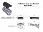 Купить Подножки водителя из нержавеющей стали SW-MOTECH  Киев Одесса Харьков Днепропетровск Херсон Николаев Запорожье Львов Ивано-Франковск Ужгород Полтава Чернигов Тернополь Житомир