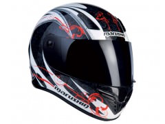 Шлем MARUSHIN 999 RS ET Carat, чернo-бело-красный, p.XL