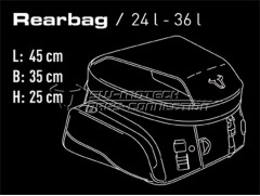 Мотосумка задняя Rearbag