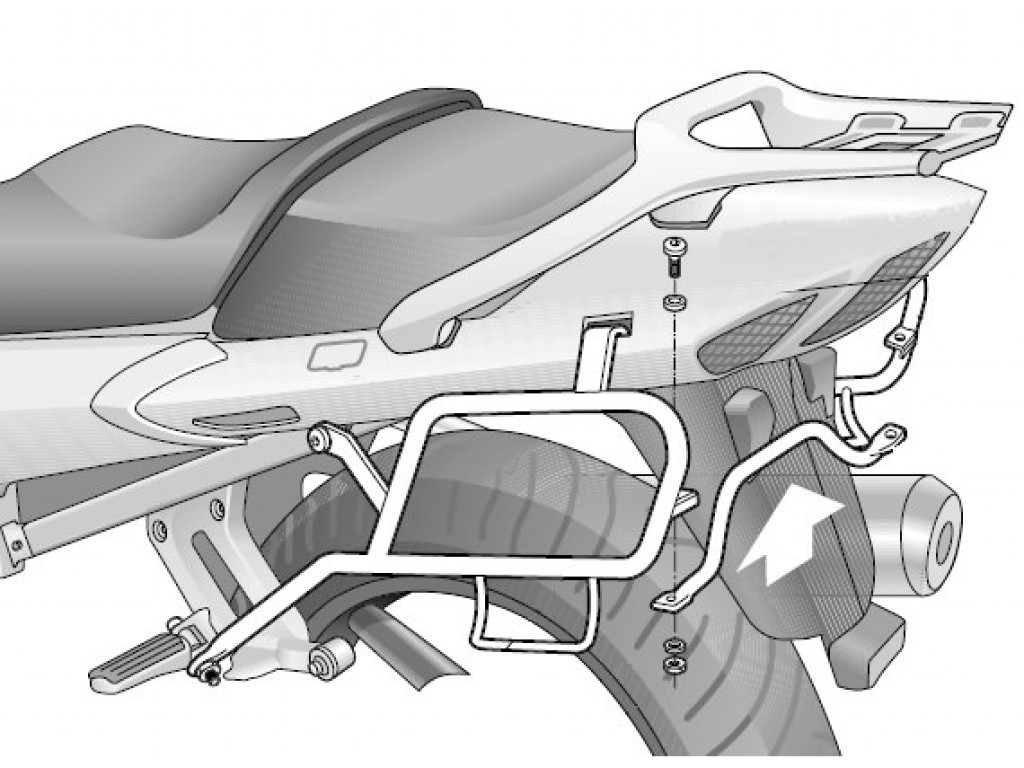 Придбати Кріплення для бокових кофрів SHAD Yamaha FJR 1300 Київ Одеса Харків Дніпропетровськ Херсон Миколаїв Запоріжжя Львів Івано-Франківськ Ужгород Полтава Чернігів Тернопіль Житомир