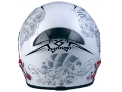 Шлем MARUSHIN 999 RS ET Kuseido бело-серый p.L