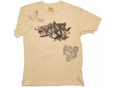 Футболка Counterfeit Heathered s/s Tee Khaki 