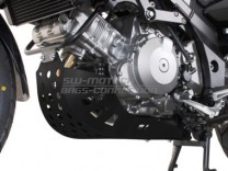 Защита двигателя на SUZUKI DL1000 V-Strom / Kawasaki KLV1000 черная