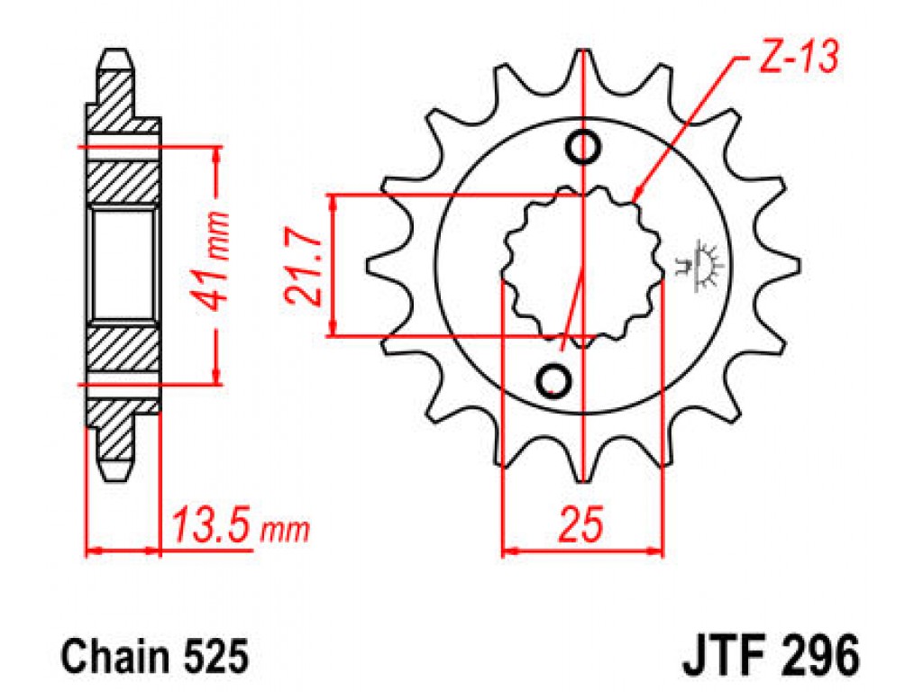 Купити Зірка передня JT JTF296.16 Київ Одеса Харків Дніпропетровськ Херсон Херсон Запоріжжя Запоріжжя Львів Івано-Франківськ Ужгород Полтава Чернігів Тернопіль Житомир