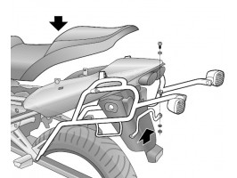 Кріплення для кофрів SHAD Yamaha Fazer 1000