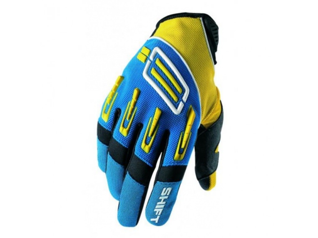 Купить SHIFT Pro Strike Glove Blue/Yellow Shift  Киев Одесса Харьков Днепропетровск Херсон Николаев Запорожье Львов Ивано-Франковск Ужгород Полтава Чернигов Тернополь Житомир