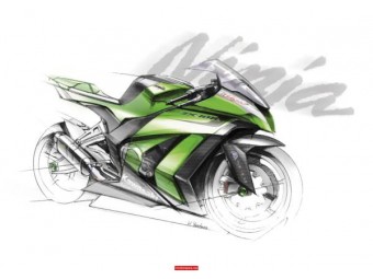 Kawasaki рекламирует новый ZX-10R
