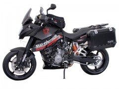 Алюминиевая защита двигателя черная для KTM 990 SMT / 990 SMR / 950 SMR