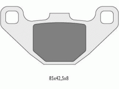 ТОРМОЗНЫЕ КОЛОДКИ ОРГАНИЧЕСКИЕ ARMSTRONG GG ROAD 230073