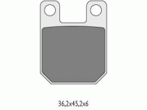 ТОРМОЗНЫЕ КОЛОДКИ СИНТЕТИЧЕСКИЕ ARMSTRONG HH ROAD 320105