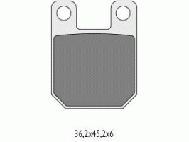 ТОРМОЗНЫЕ КОЛОДКИ СИНТЕТИЧЕСКИЕ ARMSTRONG HH ROAD 320105