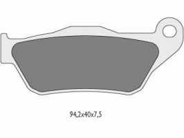 ГАЛЬМОВІ КОЛОДКИ ОРГАНІЧНІ ARMSTRONG GG ROAD 230420