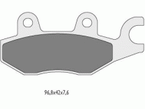 Тормозные колодки синтетические Armstrong HH Road 320155