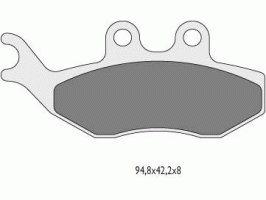 ГАЛЬМОВІ КОЛОДКИ ОРГАНІЧНІ ARMSTRONG GG ROAD 230184