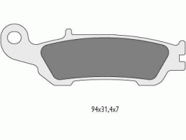 ГАЛЬМОВІ КОЛОДКИ ОРГАНІЧНІ ARMSTRONG GG ROAD 230440