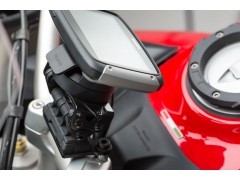 Крепление смартфона / навигатора на руль мотоцикла Ducati Multistrada 1200 / 950 / 1260