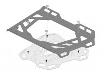 Площадка под мотосумку на ADVENTURE-RACK. 45x30 cm. алюминиевая