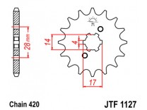 Зірка передня JTF1127-14