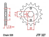 Звезда передняя JTF 327-13