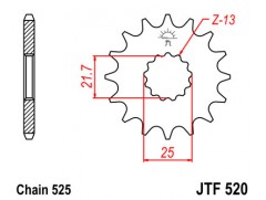 Зірка передня JT JTF 520.15