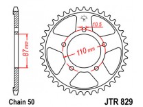 Звезда задняя JTR829.47