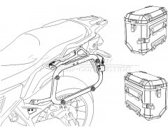 QUICK-LOCK EVO площадки под боковые кофры на HONDA VFR 1200 X Crosstourer (12-)