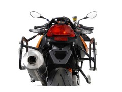 МОТОКОФРИ TRAX ION 37/45Л З КРІПЛЕННЯМ НА BMW F800R (09-)/F800GT (12-) Срібний.