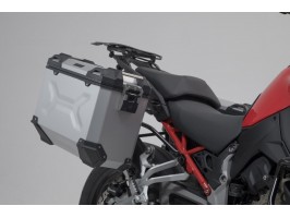 АЛЮМИНИЕВЫЕ МОТОКОФРЫ С КРЕПЛЕНИЕМ НА Ducati Multistrada V4 (20-) TRAX ADV 2X37Л