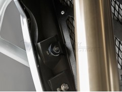 Защита радиатора Radiator Guard Aluminium. Black. BMW R 1200 GS (13-).