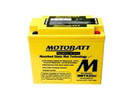 Акумулятор гелевий MOTOBATT MBTX20U