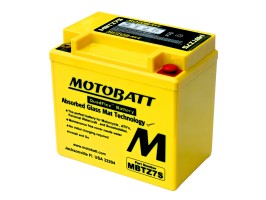 Акумулятор гелевий MOTOBATT MBTZ7S