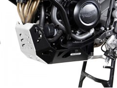Алюминиевая защита двигателя черная для Triumph Tiger 800 / 800 XC (10-)