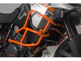 ВЕРХНИЕ ЗАЩИТНЫЕ ДУГИ KTM 1290 SAdv R/S (16-), 1090 Adv (16-) ОРАНЖЕВЫЕ