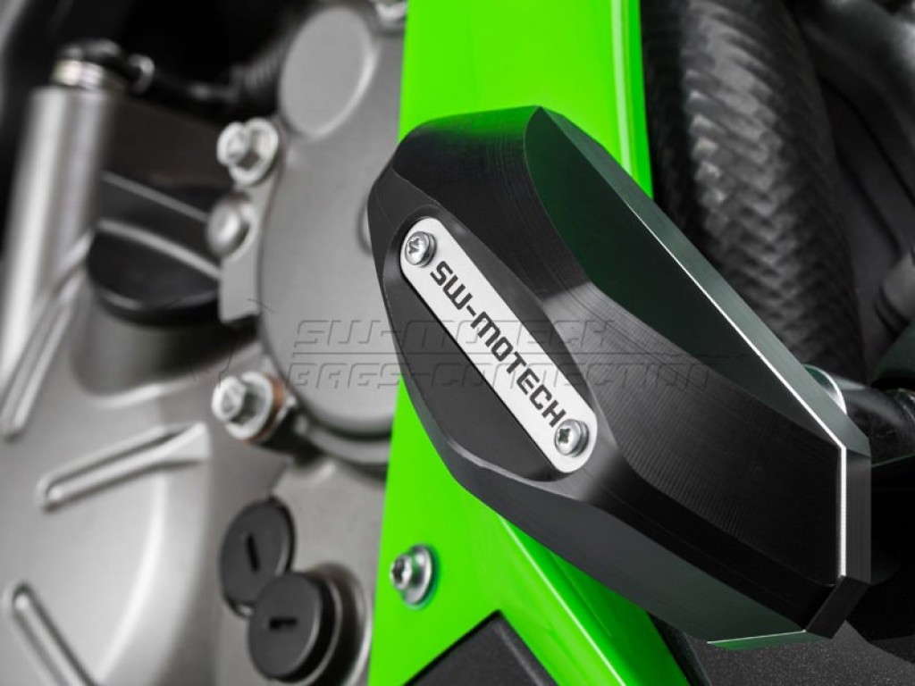 Купить Боковые слайдеры (крашпеды) для Kawasaki ZX-6 R 636 (12-) SW-MOTECH  Киев Одесса Харьков Днепропетровск Херсон Николаев Запорожье Львов Ивано-Франковск Ужгород Полтава Чернигов Тернополь Житомир