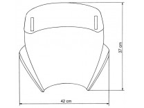 СКЛО ВІТРОВЕ ДЛЯ BMW F800R MRA VARIOTOURINGSCREEN ТОНОВАНЕ